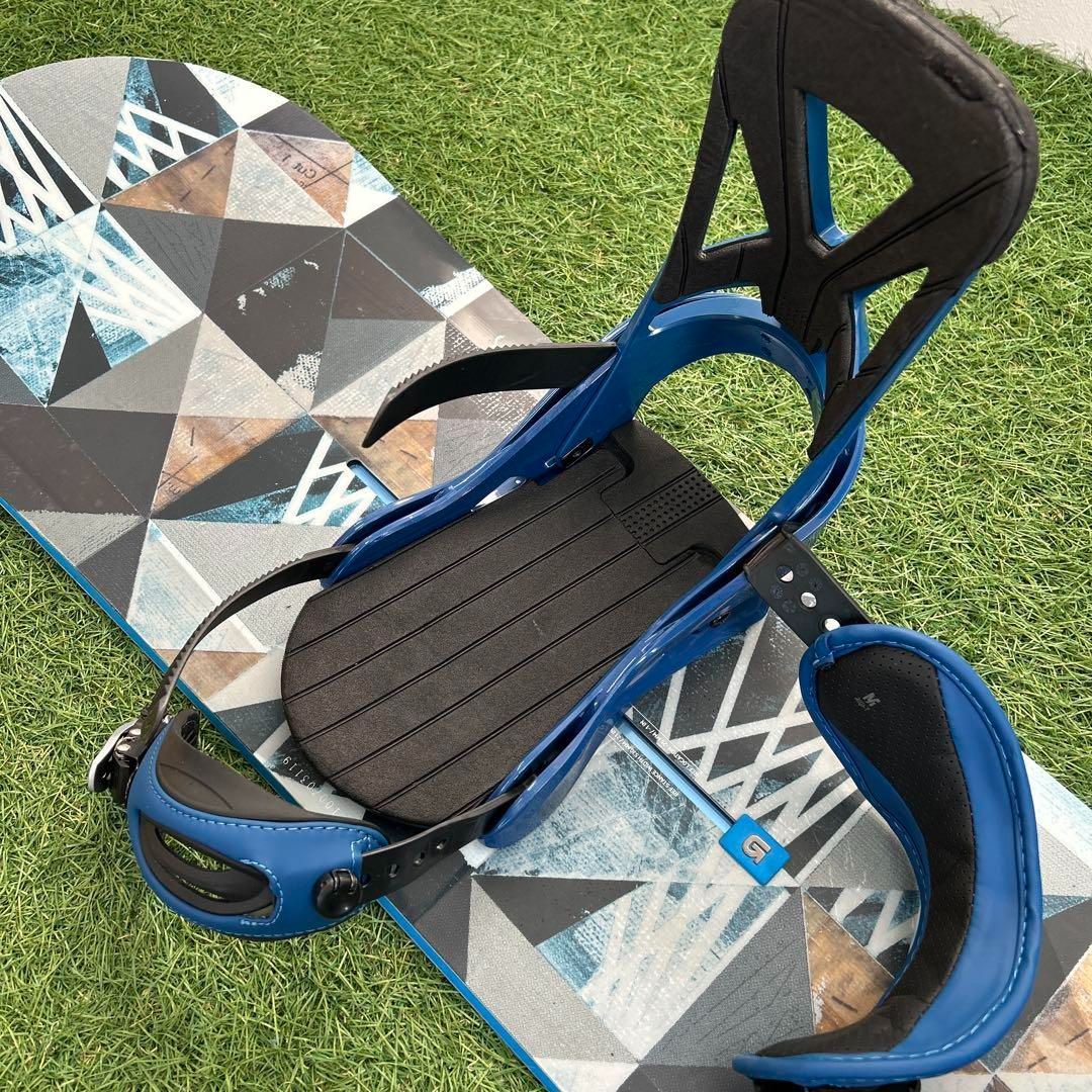 ブーツ無しC026.5-27 BURTON 155cm メンズスノーボードセット - メルカリ