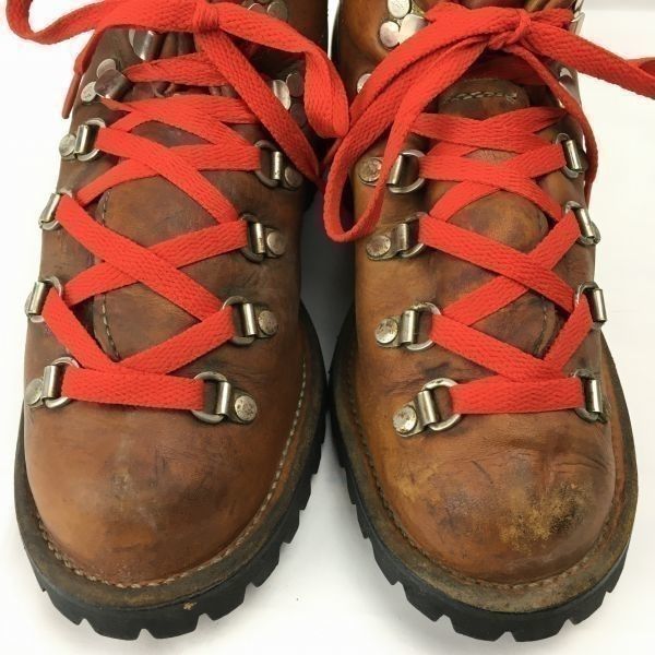ビブラム3段/70年代以前?Vintage Danner/ダナー トレッキングブーツ マウンテン 登山 size6.5C 24.0-24.5程度〈 ブラウン/茶/BROWN/Boots/Shoes〕菅No.WZG142 #BUZZBERG - メルカリ