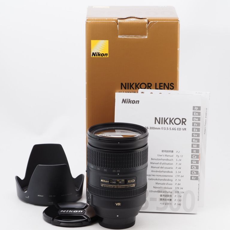 Nikon ニコン 高倍率ズームレンズ AF-S NIKKOR 28-300mm f/3.5-5.6G ED