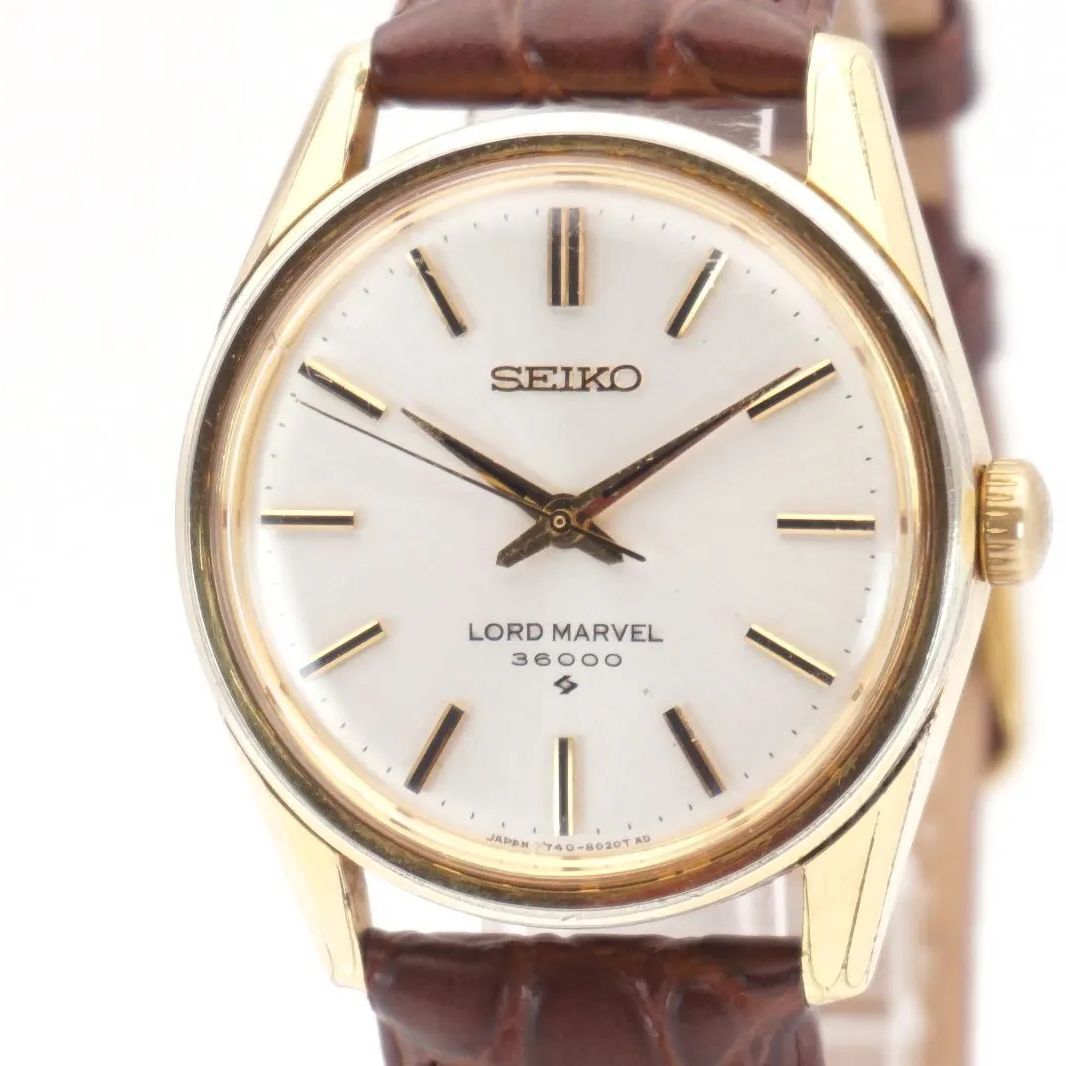 ロードマーベル 稼動品 セイコー ビンテージ手巻き腕時計 Sマーク