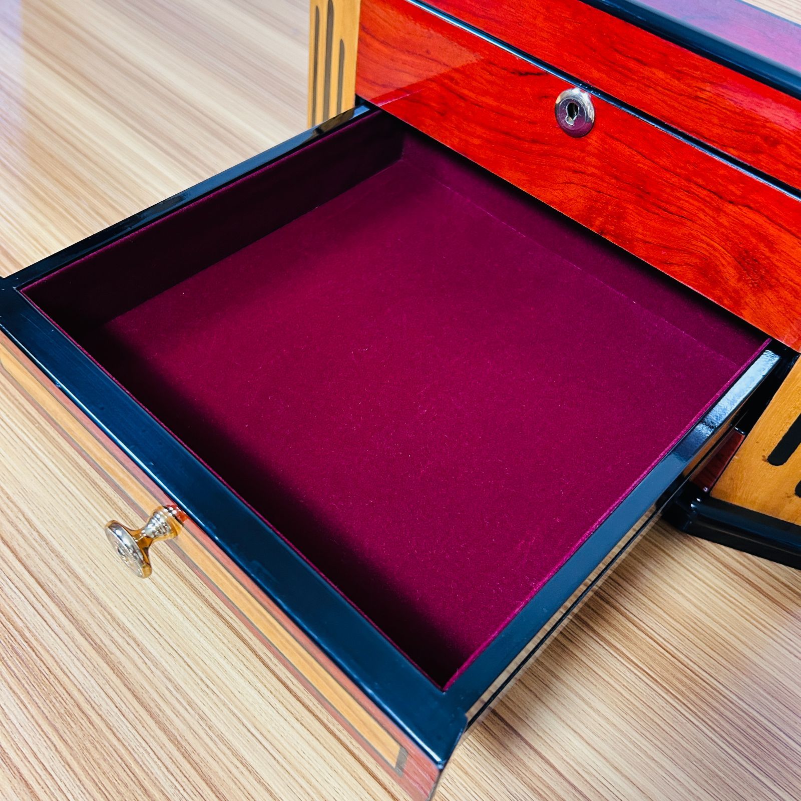 木製ジュエリーボックス 42cm