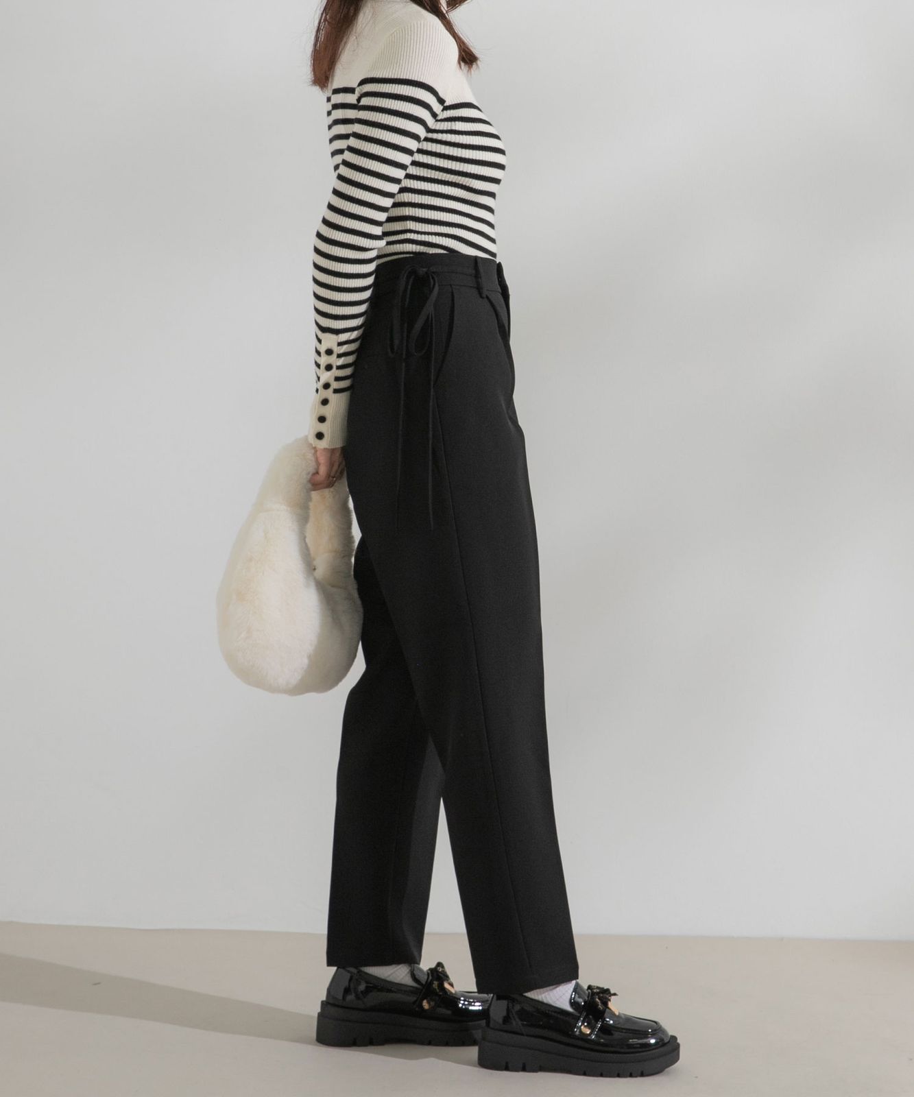 パンツ クロップドパンツ