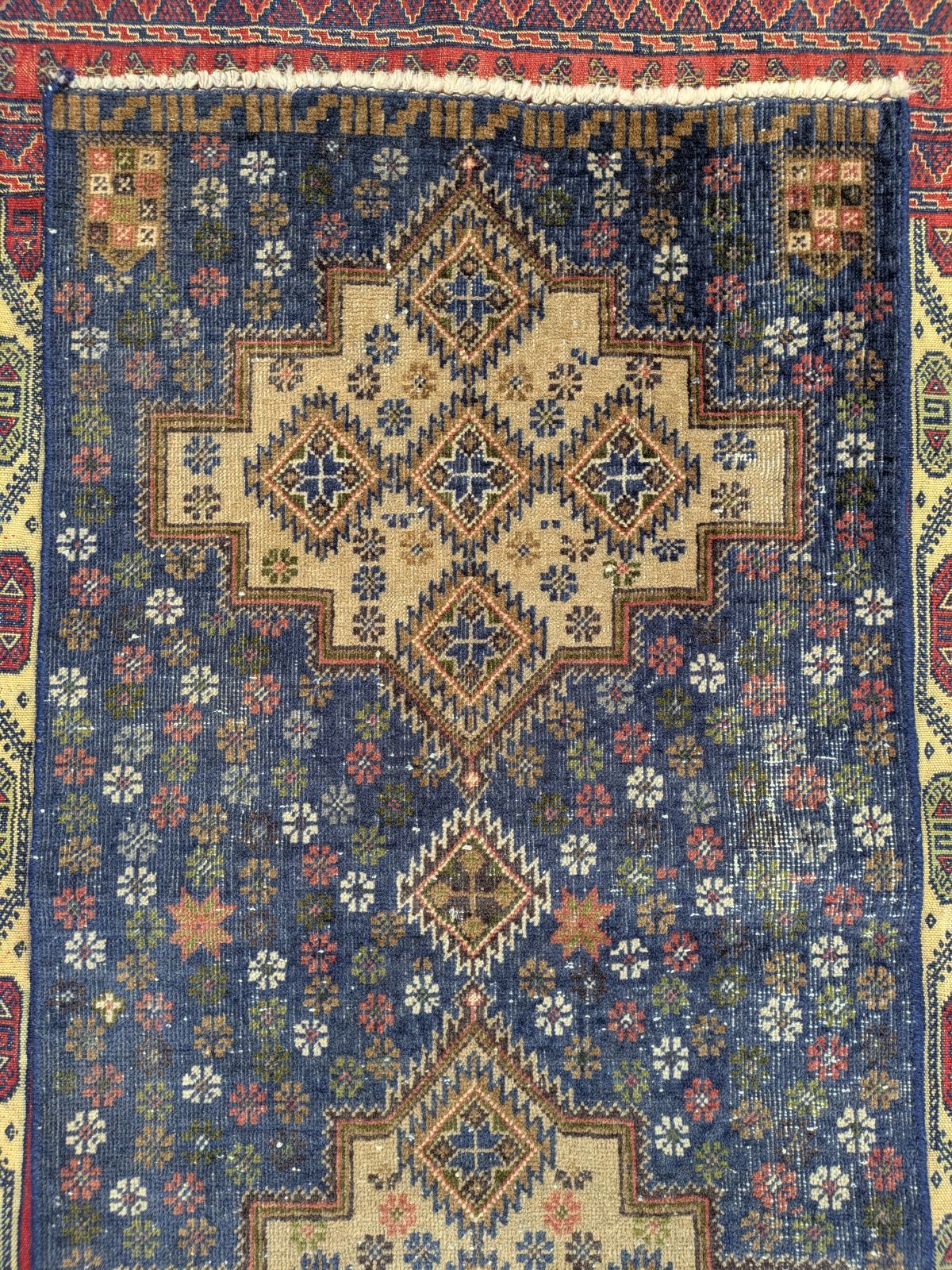 ※【Keita】 ヴィンテージラグ　アフガンラグ　トライバルラグ　バルーチ Keita】 ヴィンテージラグ アフガンラグ トライバルラグ バルーチ