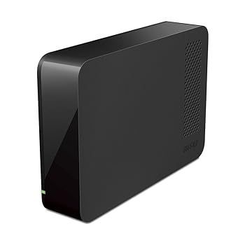 【中古】(非常に良い)BUFFALO USB3.0用 PC/家電対応 外付けHDD 1TB ブラック HD-LC1.0U3-BKE