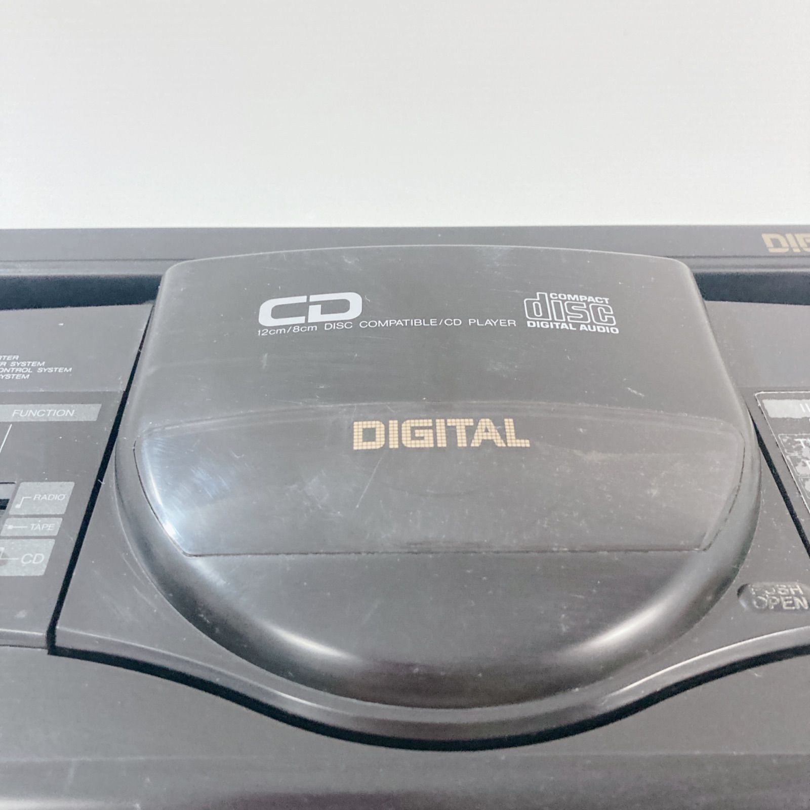 CROWN ステレオ ラジオ ダブル カセット レコーダー CD-555 - メルカリ