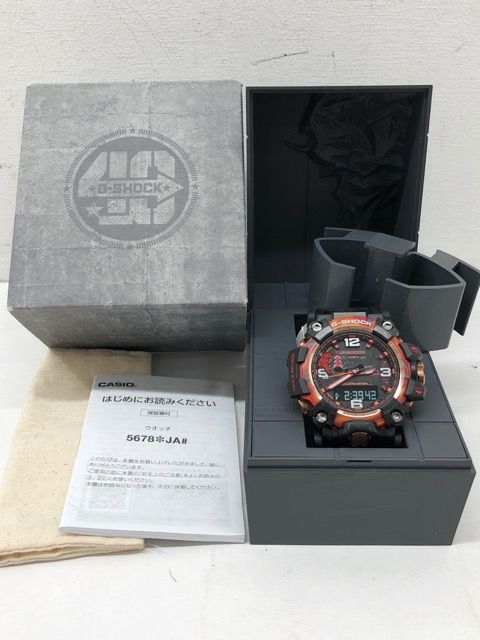 CASIO(カシオ) G-SHOCK Gショック MUDMASTER マッドマスター 電波ソーラー 腕時計 40周年記念モデル / GWG-2040FR -1AJR 【64598-007】 - メルカリ