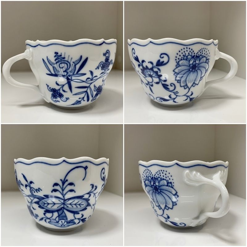 MEISSEN - Meissen マイセン ブルーオニオン　カップ＆ソーサー 1客 Amazon | マイセン ブルーオニオン コーヒーカップ＆ソーサー