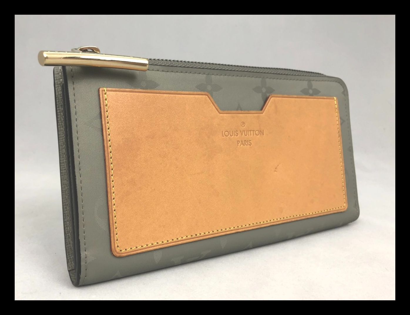 ルイヴィトン 【希少】モノグラムチタニウム ポルトフォイユ