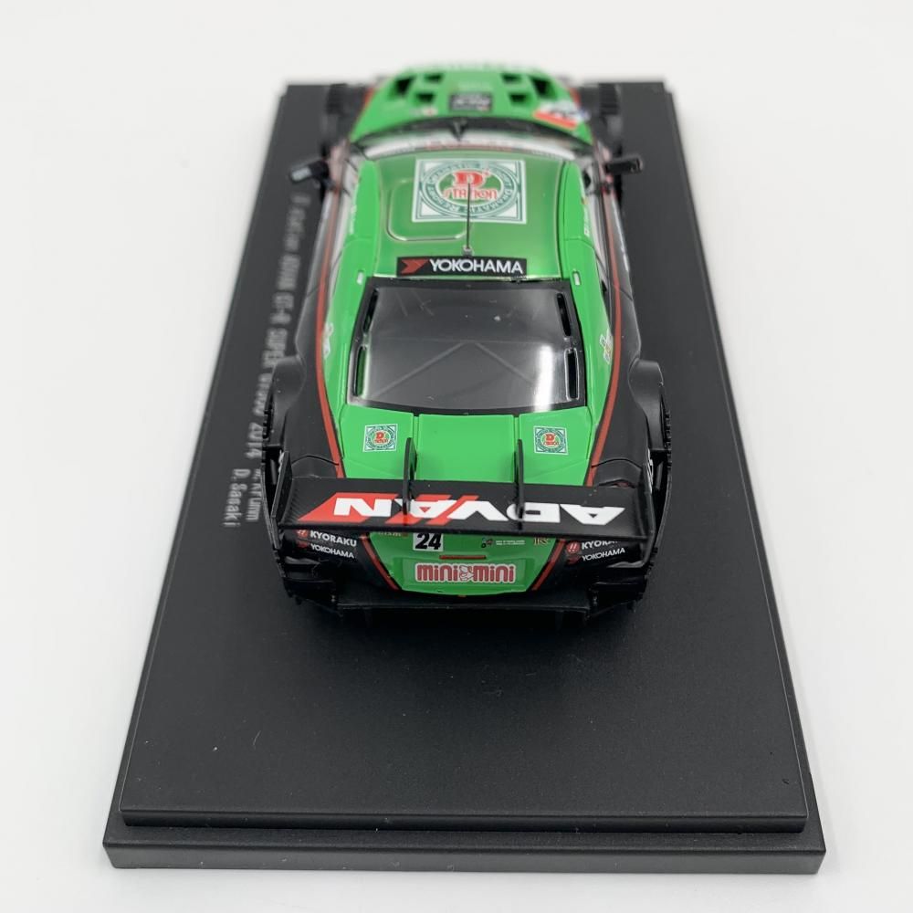 (未使用･未開封品)エブロ 1/43 Dステーション アドバン GT-R 2014 #24 完成品 ミニカー/完成品 エブロ 1/43 D'ステーション アドバン GT-R