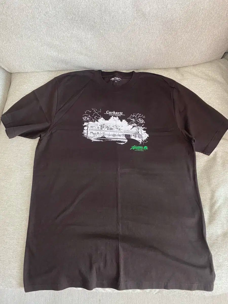 【雷市場（ポンジャン）商品韓国直送】Carhartt(カーハート) wip プリント T シャツ L サイズ