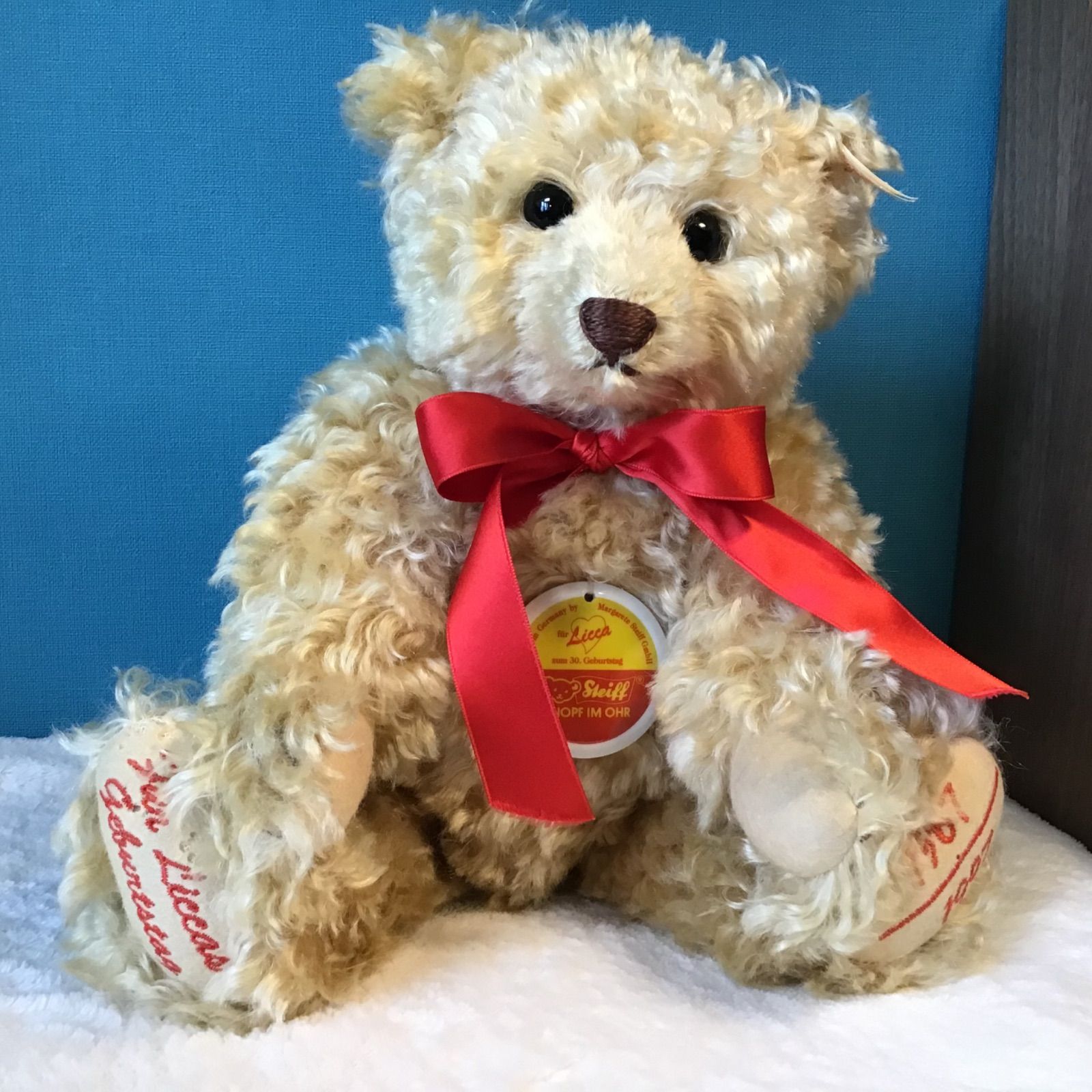 steiff シュタイフ Licca Teddy Bear 1997 - メルカリ