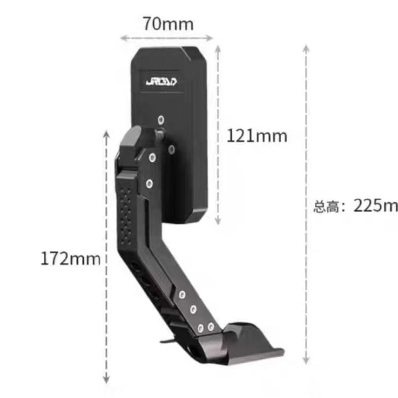 2019-2025 JB74 JB64用 アルミ製 広角補助ミラー 盲点対策ミラー 改装パーツ
