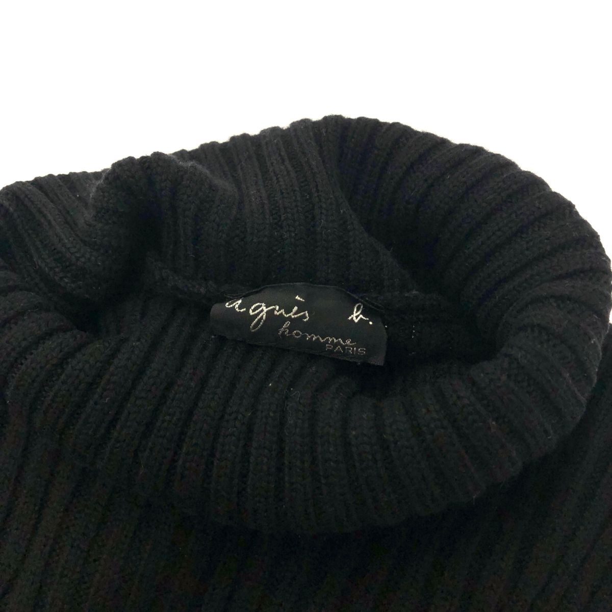 agnes b. homme アニエスベーオム ハイネック長袖 ニット サイズ:2J 