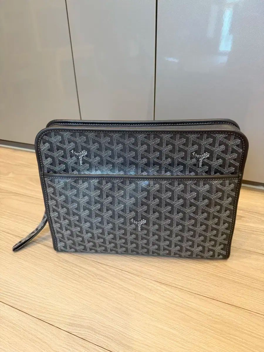 Maison Goyard クラッチバッグ GM グレー サーセミキーホルダー セット