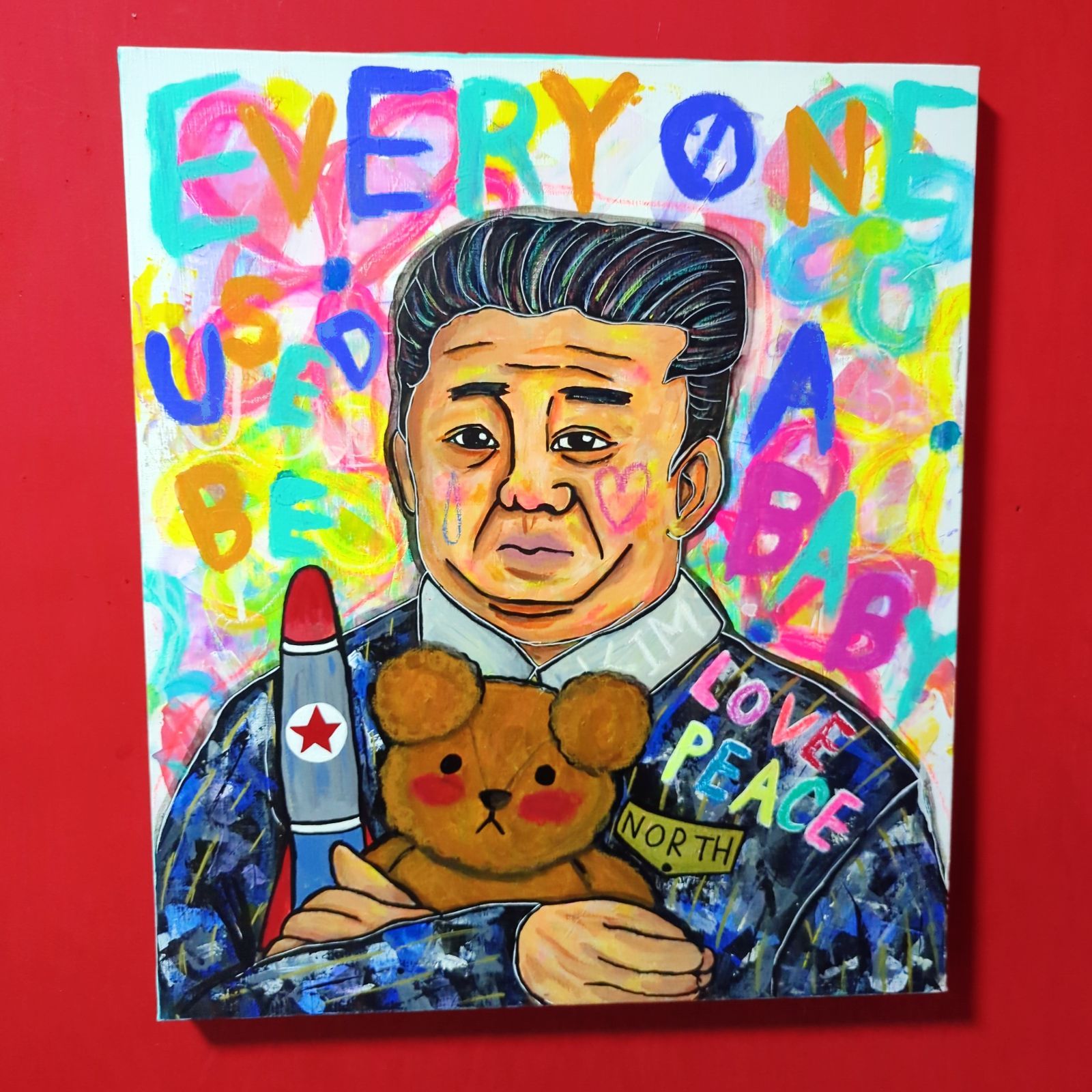 現代アート/原画/キャンバス/一点物/絵画/アクリル/手描き 絵画