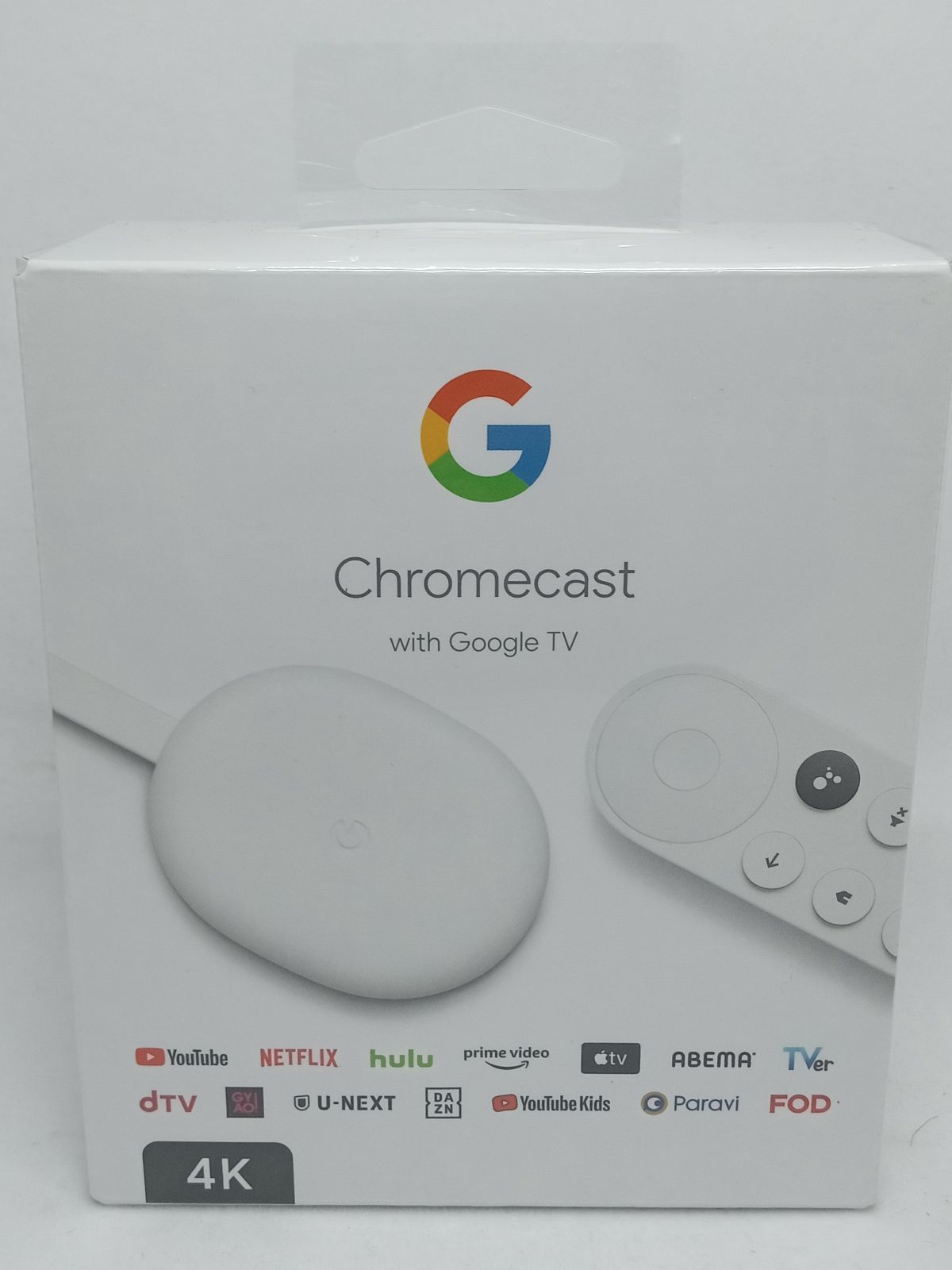 Google Chromecast with Google TV 4K 未使用 家電 - メルカリ