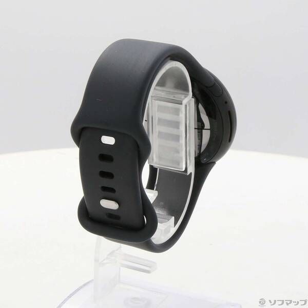 〔中古品〕 Google Pixel Watch Matte Black ステンレス ケース／Obsidian アクティブ バンド GA03119-TW【198】