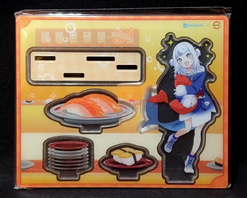 ホロライブ 台湾スシロー限定 がうるぐら 水筒 アクリルスタンド グッズセット Amazon｜ホロラ 台湾スシロー限定 がうぐら 水筒 アクリル