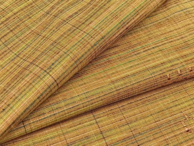 平和屋着物▽上質な紬　単衣　横段文　正絹　逸品　AABB8018jh 平和屋着物▽上質な紬 単衣 横段文 正絹 逸品 AABB8018jh 【公式通販】