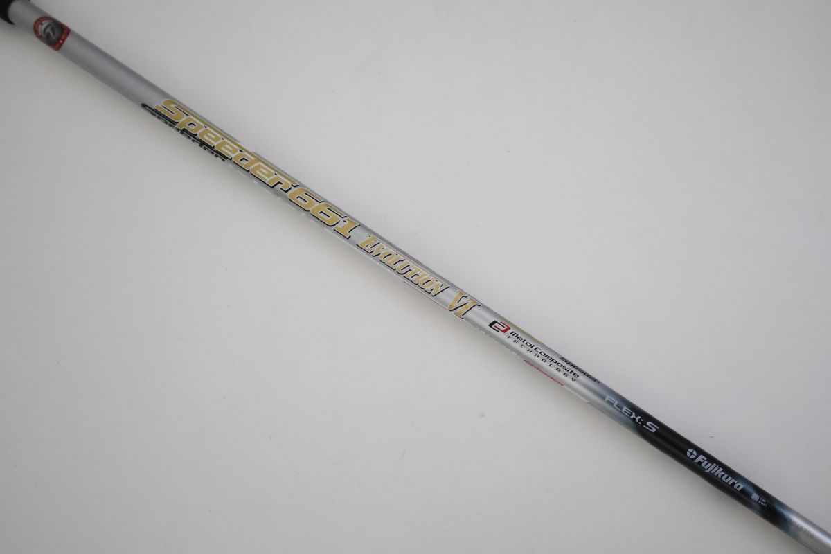 スピーダー　661　エボリューション6（S）ドライバー用シャフト　テーラーメイド ○テーラーメイド ドライバー用スリーブ付き！フジクラ☆Speeder