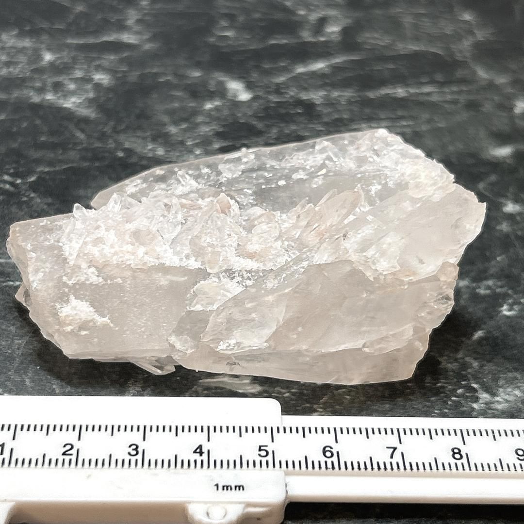 ヒマラヤ水晶 馬 天然石 ヒマラヤ水晶ダブルポイント[T223-2273]