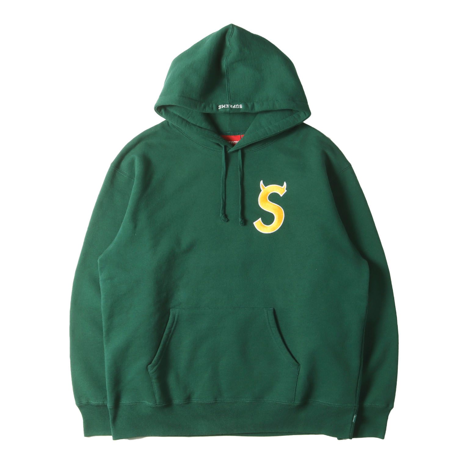 美品】Supreme シュプリーム パーカー サイズ:L / 22AW Sロゴ ワッペン 