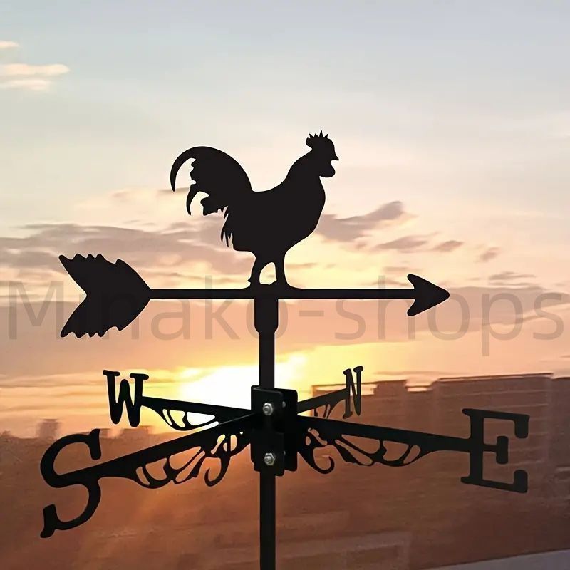 装飾鉄製風見鶏 メタルガーデン 錬鉄製ガーデン 錬鉄製風見鶏 ガーデンオーナメント用 ガーデンマウントヤードステーク、ステンレススチ 犬の動物の 風見鶏耐久性のある鉄製メタルオーナメント風向計レトロな方向指示器農場の風景 パティオ 庭ホーム＆ガーデン ... 装飾用風見鶏 ガーデンマウント ヤードステークデコレーション ステンレススチール製 風見鶏 農場 耐久性 シーン 風向インジケーター