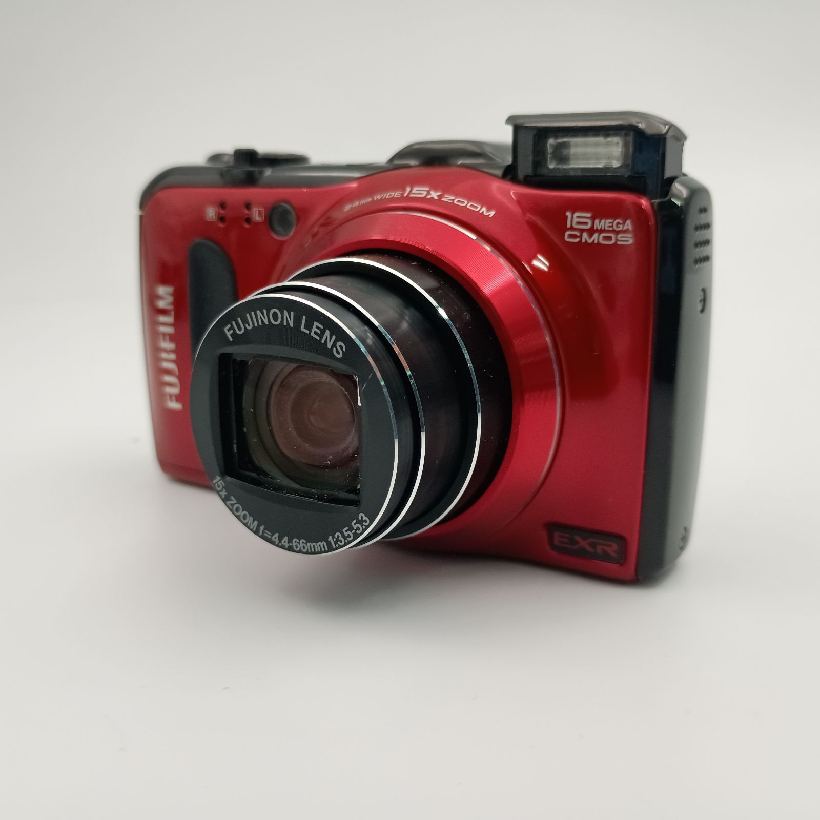 FUJIFILM FINEPIX F550EXR COMPACT DIGITAL CAMERA Red 赤 富士