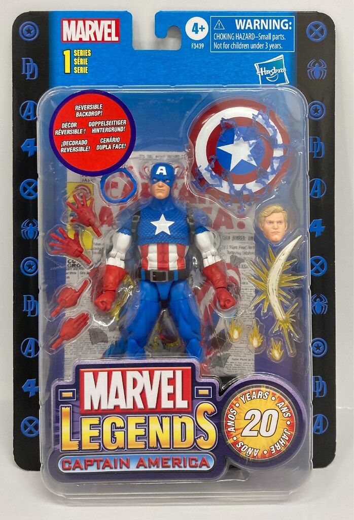 HASBRO 1 SERIES CAPTAIN AMERICA 6インチ
