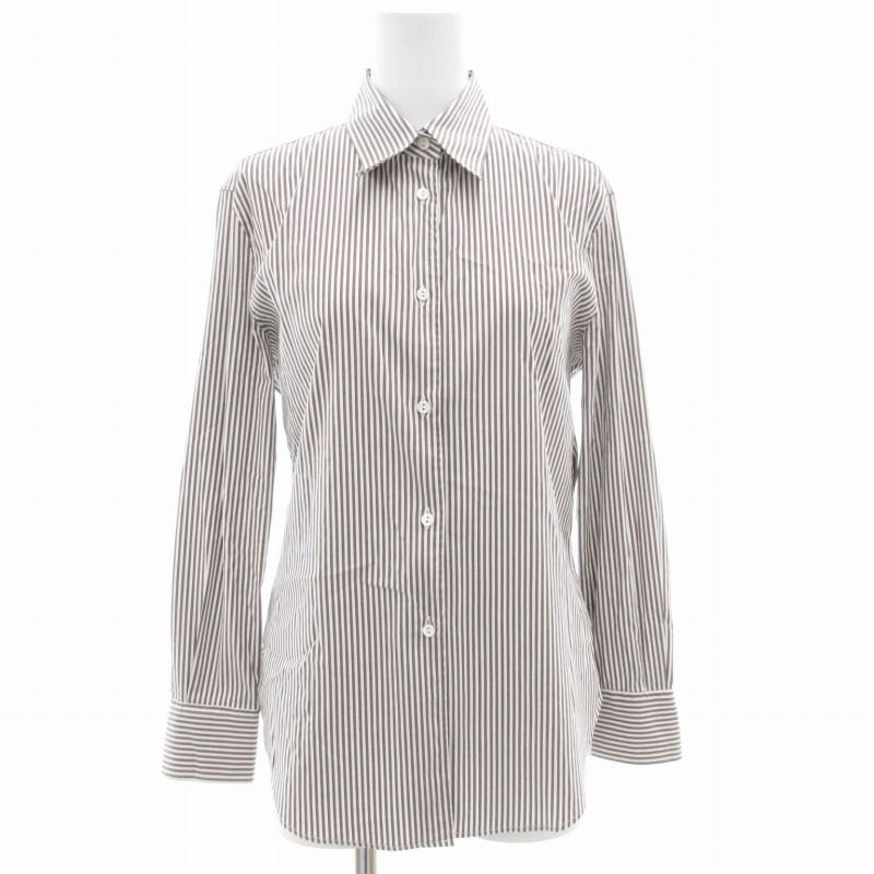 ロロピアーナ Loro Piana ストライプシャツ ブラウス 長袖