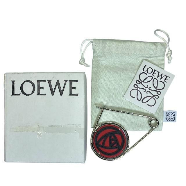 LOEWE ロエベ ローズ メカノ ピン ブローチ バッグチャーム コサージュ 