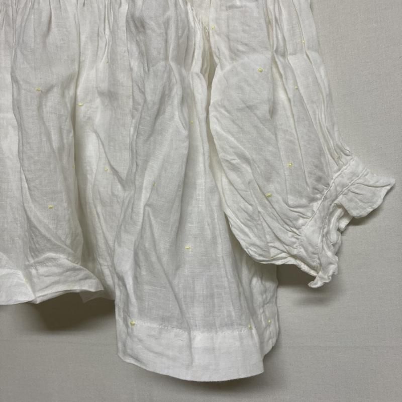Gauze ガーゼ シャツ、ブラウス 長袖 Gauze# リネン コットン