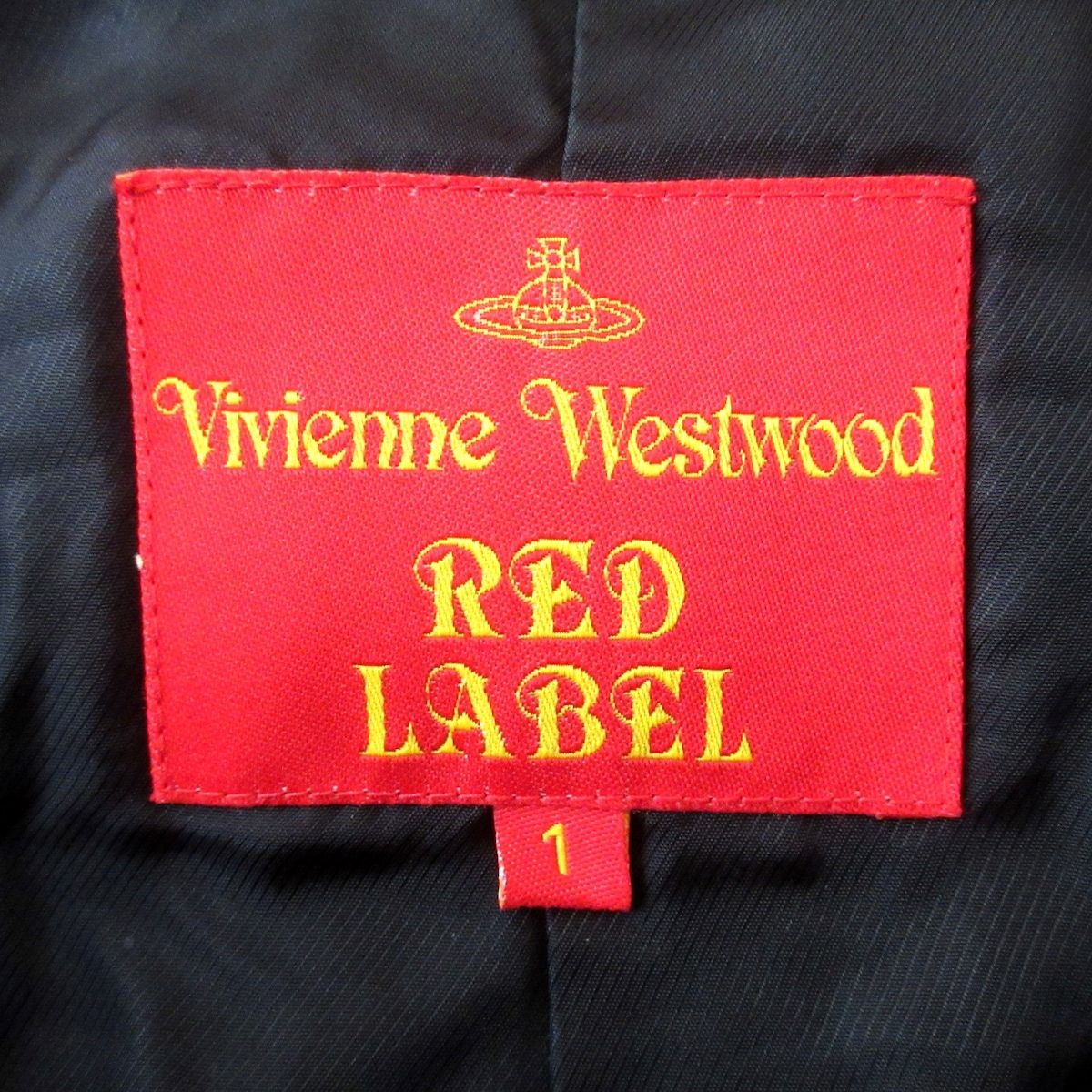 VivienneWestwoodRedLabel(ヴィヴィアンウエストウッドレッドレーベル) ダウンコート サイズ1 S レディース - 黒 ダブル  - メルカリ