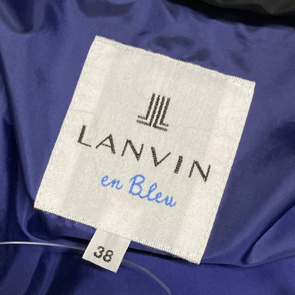 LANVIN en Bleu(ランバンオンブルー) ダウンコート サイズ38 M