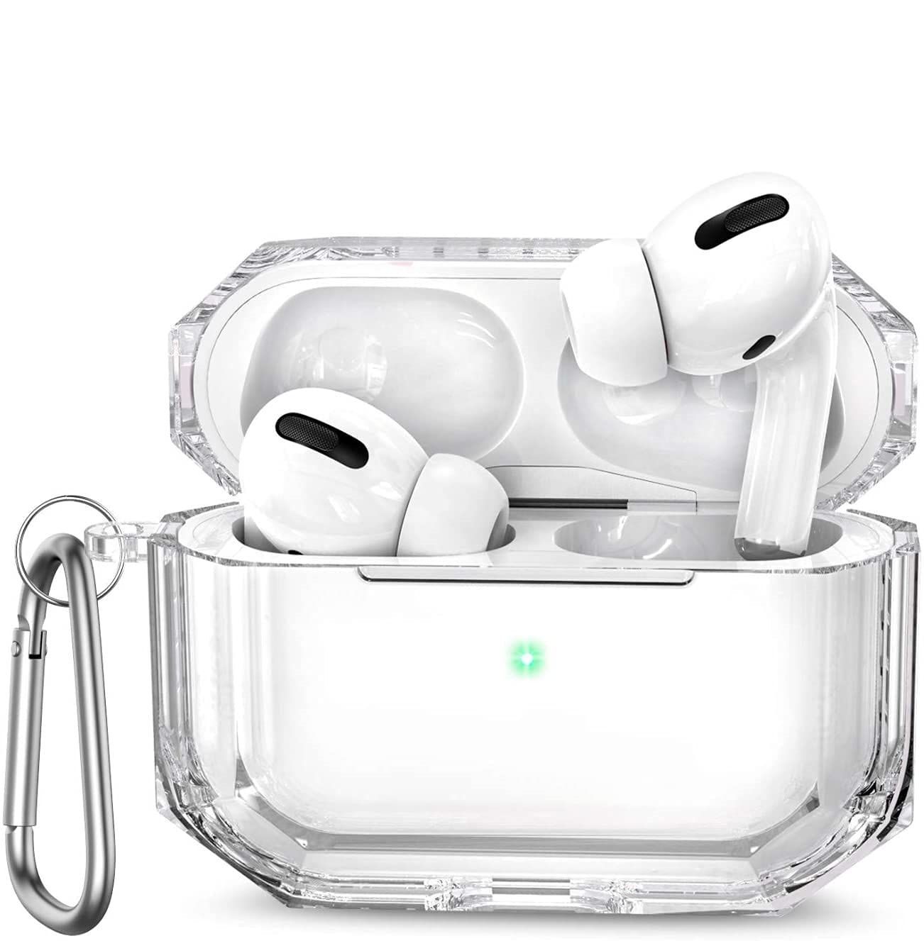 人気商品】【改良モデル】AirPods Pro 用 ケース 透明 全面保護カバー