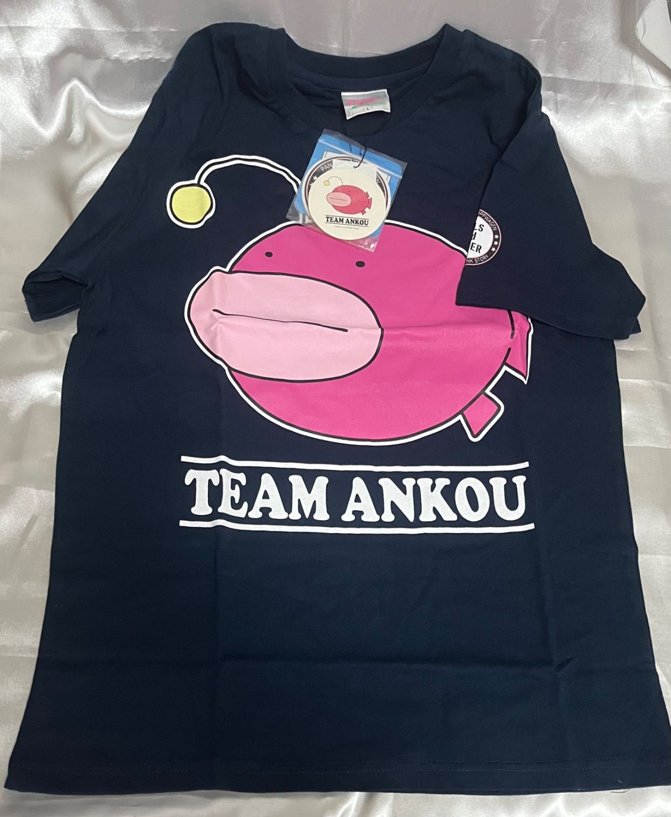 ガールズ＆パンツァー TEAM ANKOU Tシャツ Lサイズ - Tシャツ