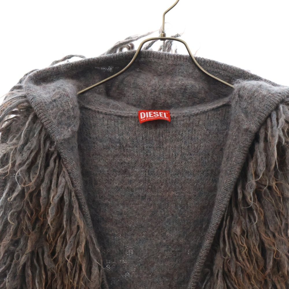 DIESEL (ディーゼル) K-HARUF KNIT HOODED VEST ウールニット 