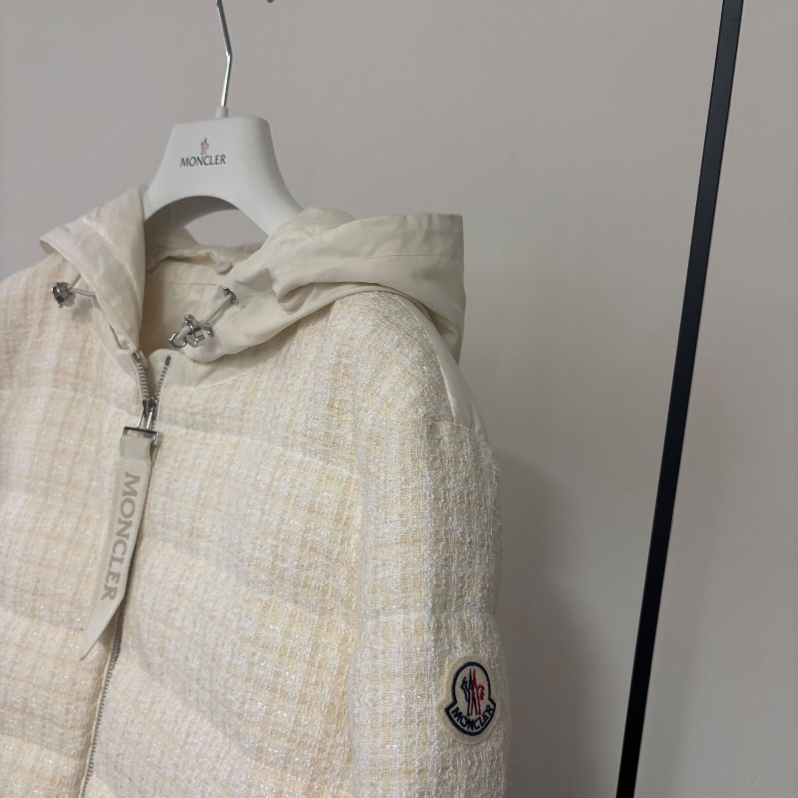 MONCLER☆モンクレール☆ツイードダウンジャケット☆2023年春夏モデル