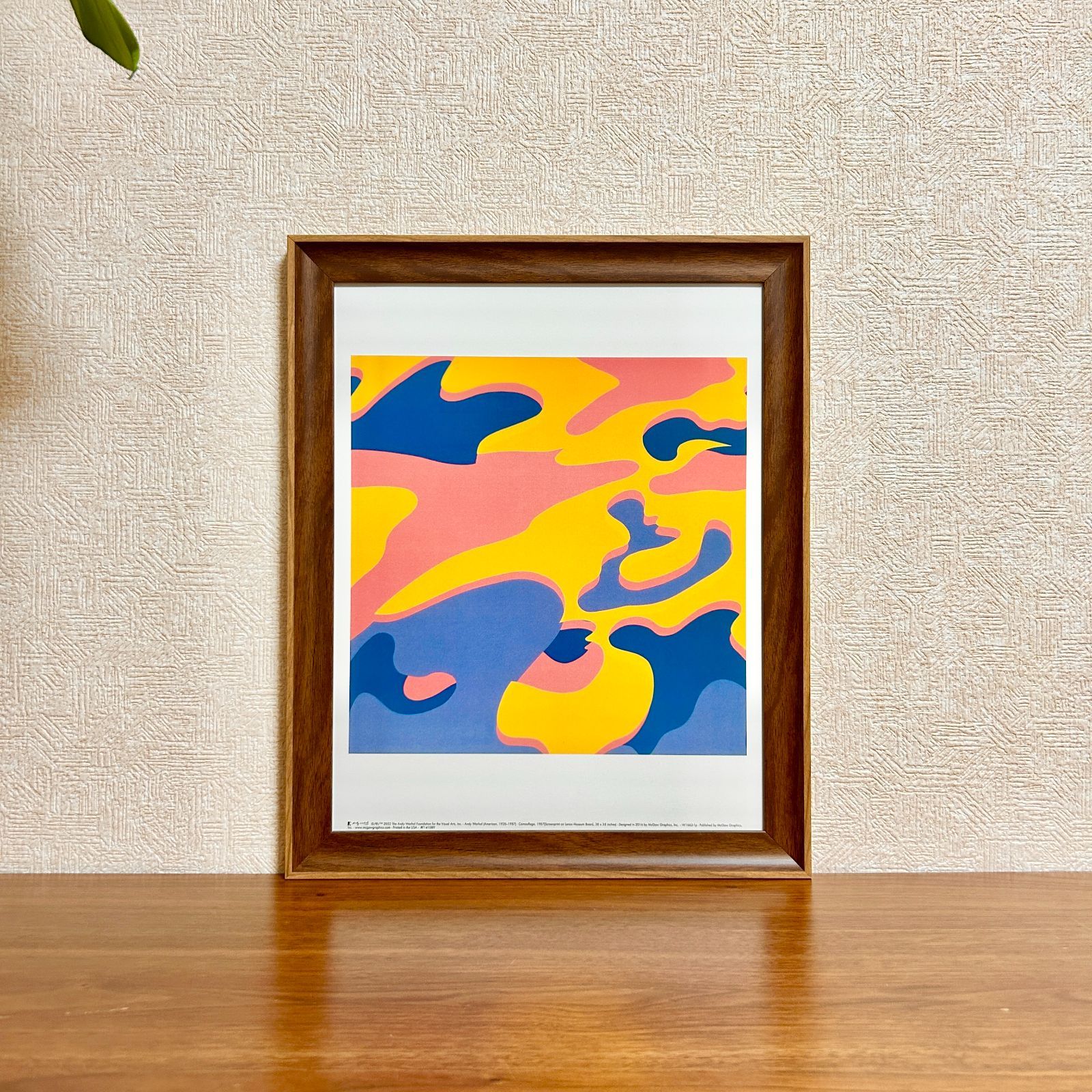 新品☆額縁付アートポスター(BRUCE MCGAW GRAPHICS)☆アンディ