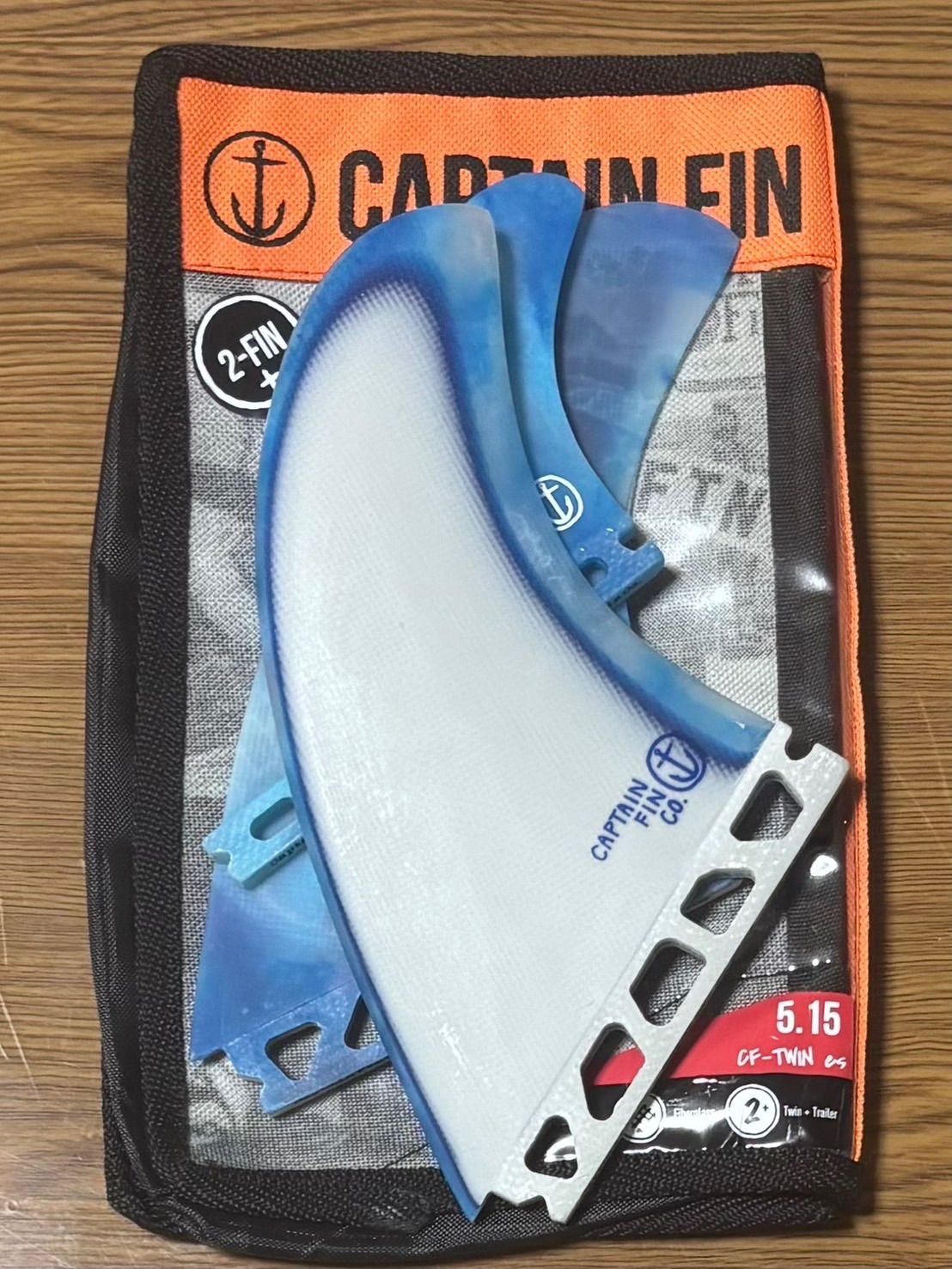 FCS CAPTAIN FIN CF TWIN ツイン+1 2+1 5.15 FCS CAPTAIN FIN CF TWIN ツイン+1 2+1 5.15 CF Team Twin St -