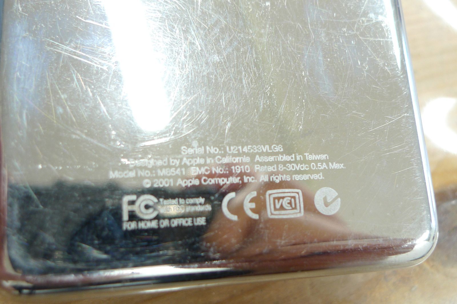 Apple iPod 第1世代 M8541 初代iPod Scroll Wheel スクロールホイール