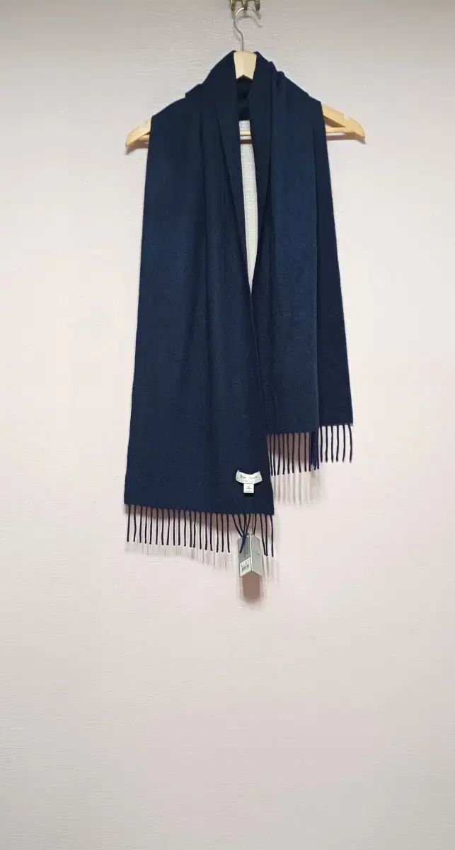 マフラー ネイビー