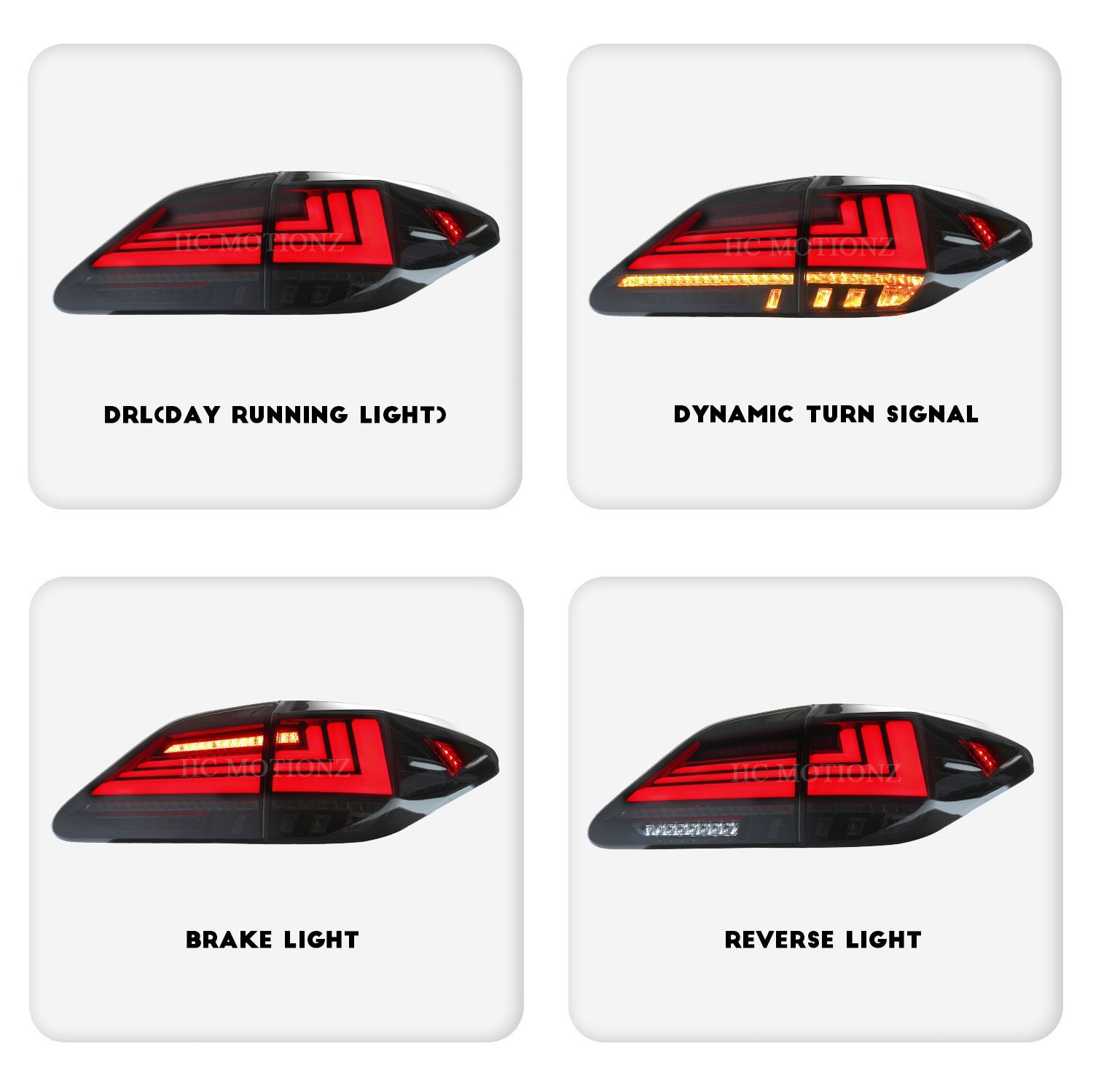 450 09-15モデルLEDテールライトアセンブリ