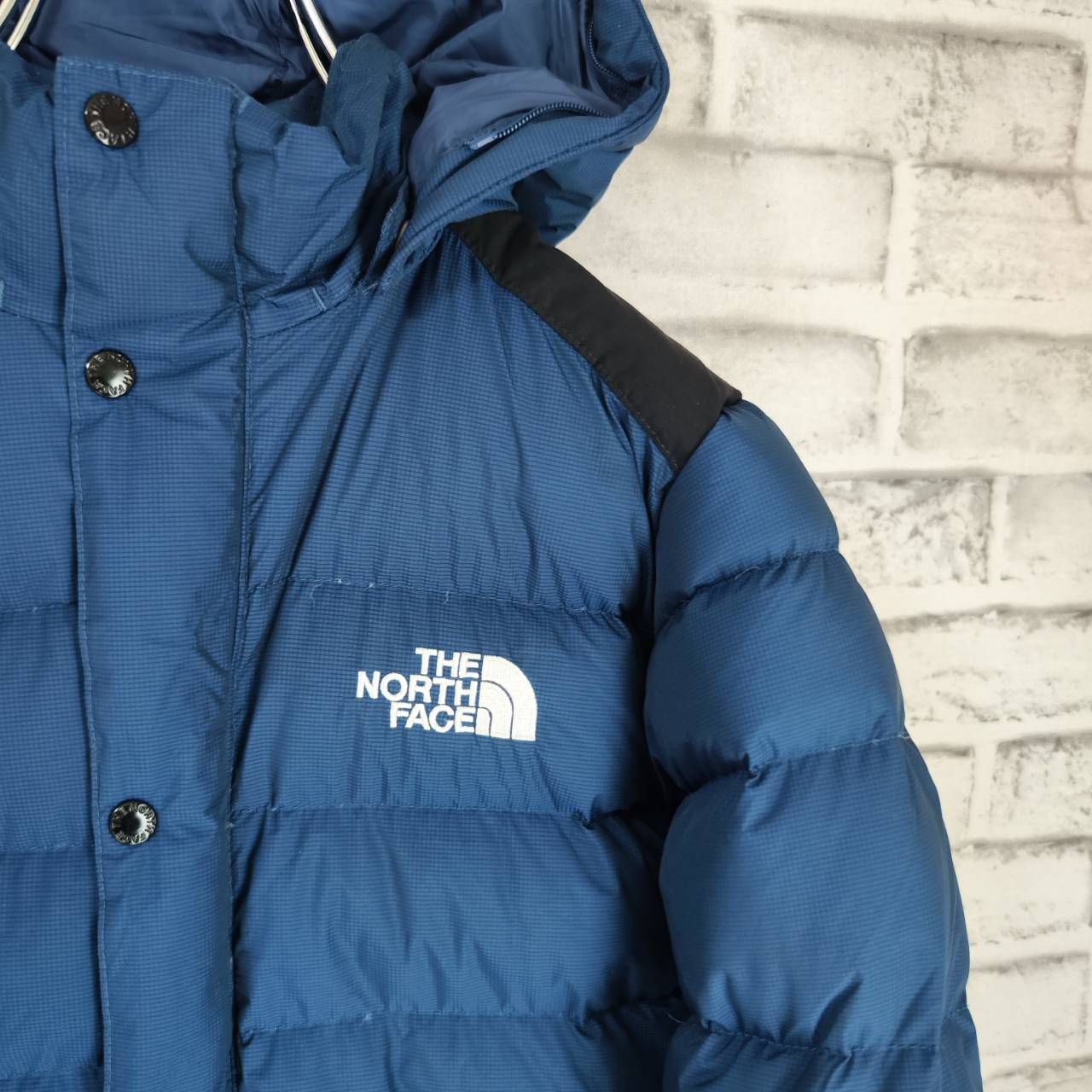 ノースフェイス THE NORTH FACE ダウンジャケット ネイビー キッズ 130 紺色 HYVENT アウター アウトドア - メルカリ