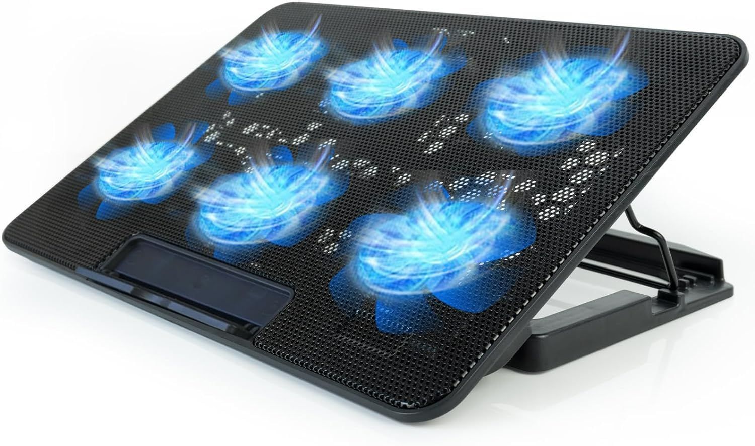 【新着商品】ノートpc クーラー ファン ノートパソコン 冷却台 ノートパソコン 風量調節可能 USBポート2つ ノート 冷却 パソコン 冷却 6つの冷却ファンで強力冷却、23db スタンド laptop 【2023新