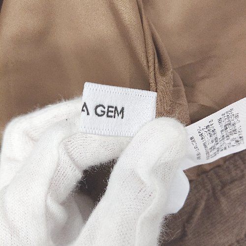 ◇ Θ LAGUA GEM ラグア ジェム コーデュロイ ジップアップ