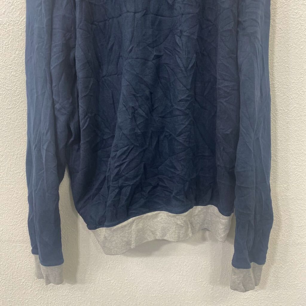 HILFIGER DENIM ロゴ スウェット プリント スウェット XL サイズ トミーヒルフィガー ネイビー 古着卸 アメリカ仕入 t2406-3056