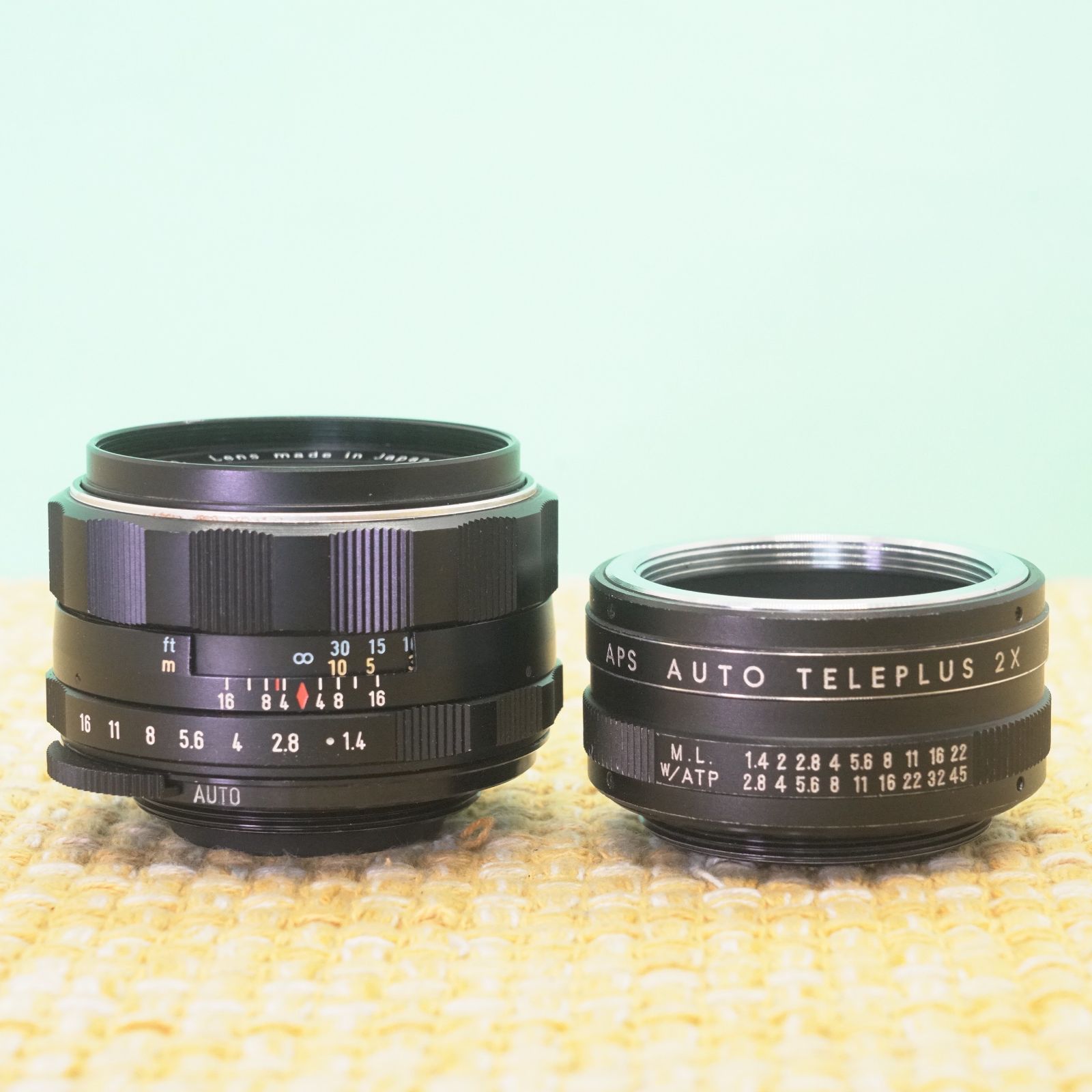 Super Takumar 50mm f1.4 オールドレンズ テレプラス 92