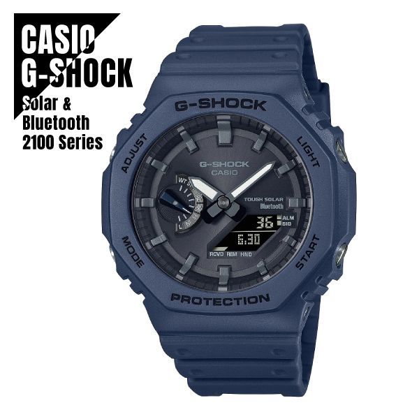 CASIO G-SHOCK GA-B2100-2A モバイルリンク タフソーラ - 腕時計(アナログ)