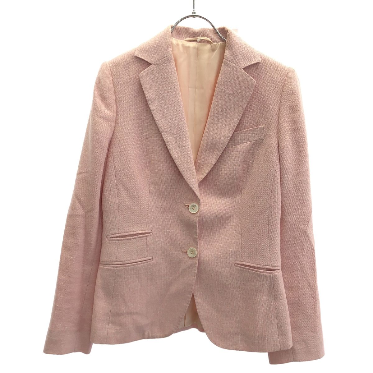 Kiton キートン テーラードジャケット 裏地シルク ネイビー系 イタリア製 Kiton キートン テーラードジャケット 裏地シルク ネイビー系 イタリア製